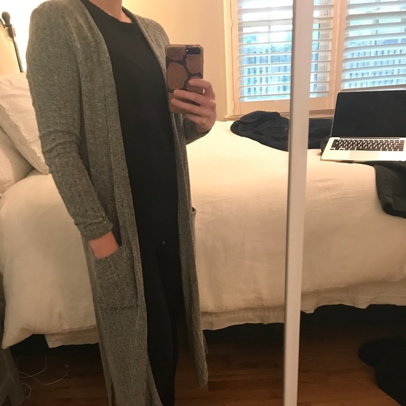 Brave Sweaters - Brave Gray Duster Brave Sweaters - Brave Gray Duster